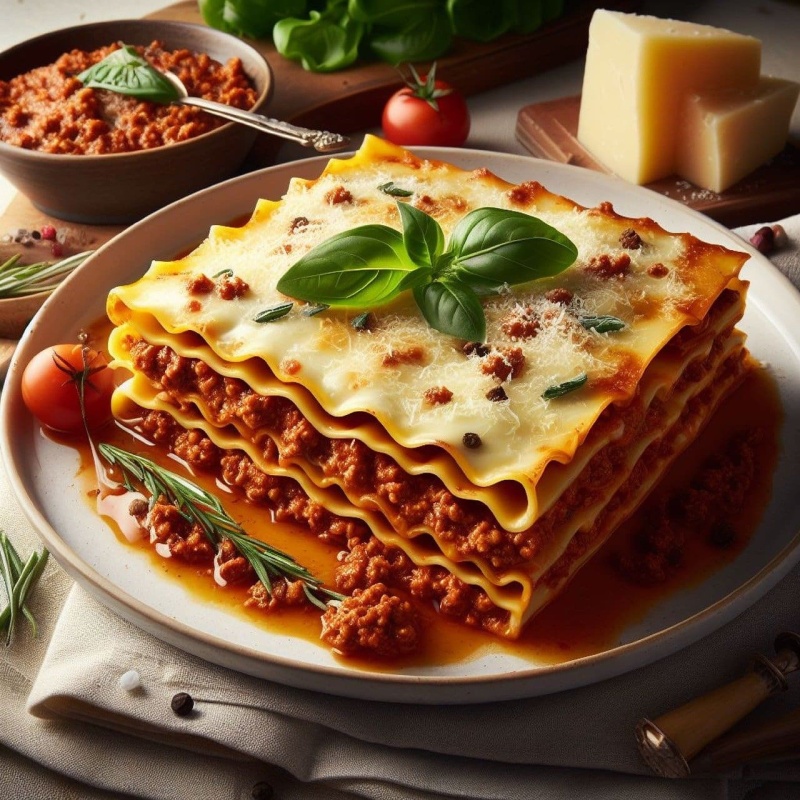 ai generated lasagna pasta food 8321793