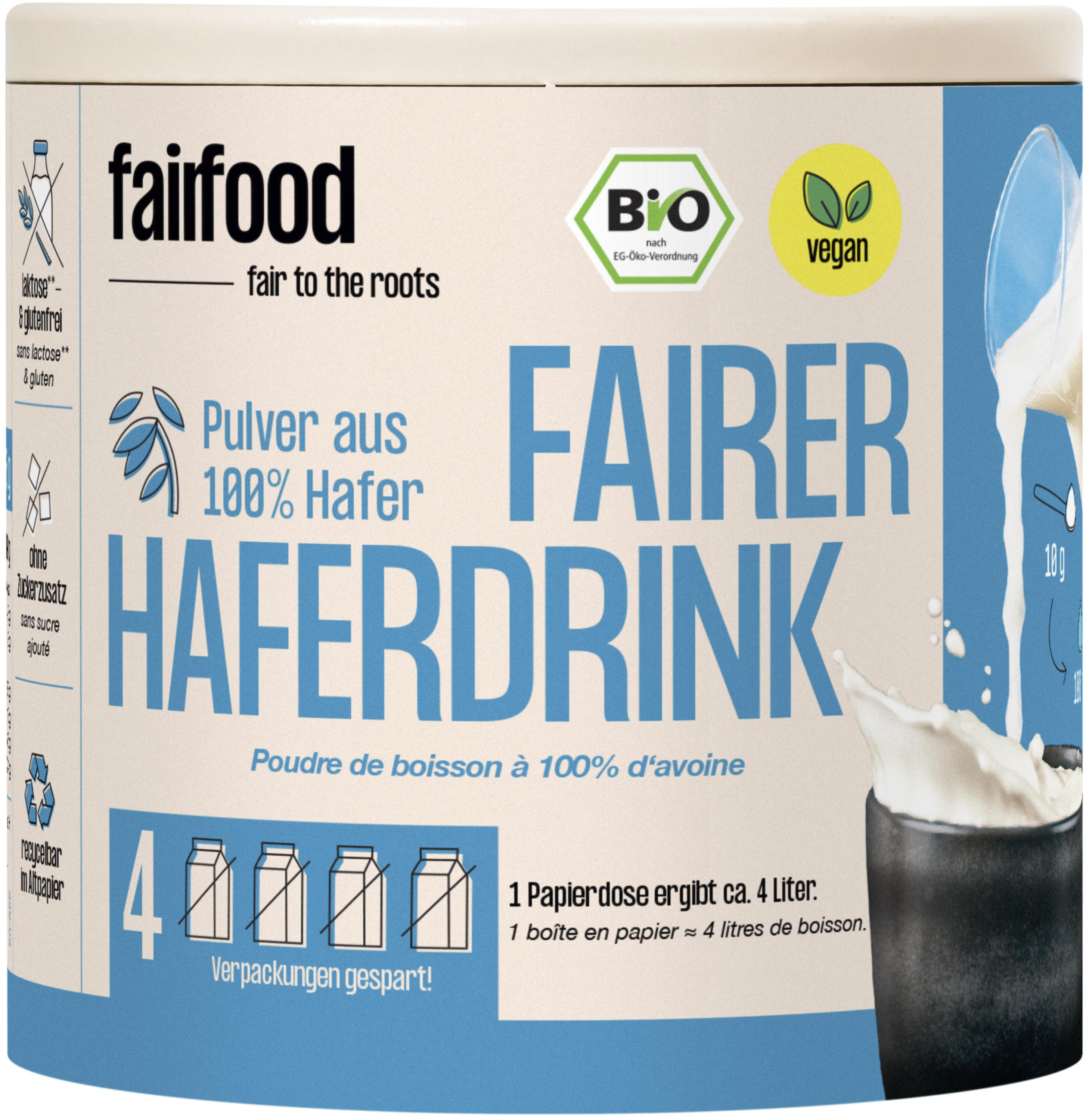 04260493033862 faires haferdrinkpulver 360g f