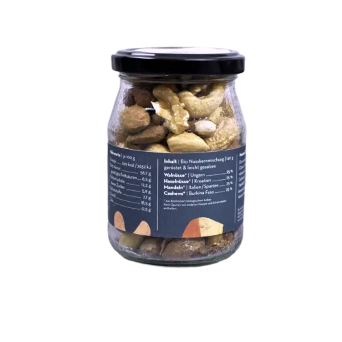 04 bio nussmix roasted classic pfandglas tarabao klein back 04 bio nussmix roasted classic pfandglas tarabao klein back