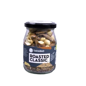 04 bio nussmix roasted classic pfandglas tarabao klein front