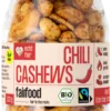 cashews geroestet chili 133g cashews geroestet chili 133g